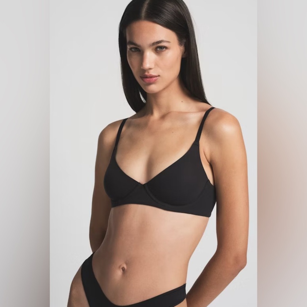 SKIMS Fits Everybody Unlined Demi Bra 34C